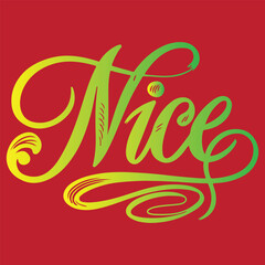 Obraz premium typography. Vector, sticker, banner, label, t-shirt, illustration