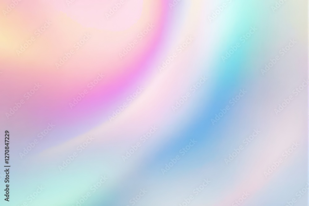 Poster Abstract pastel gradient background with soft light textures and smooth color transitions.