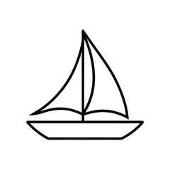 sailing ship vector illustration
