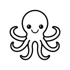 funny octopus cartoon