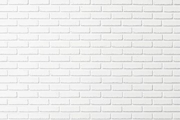 White brick wall background with clean texture.