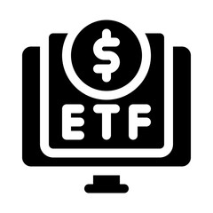ETF glyph icon