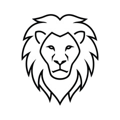 lion head vector