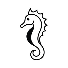 black horse vector illustration