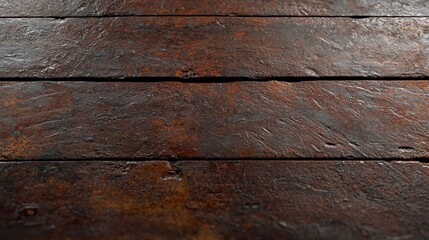 Rustic wooden surface with rich textures and deep colors reflected in warm lighting portraying a vintage atmosphere in a cozy setting