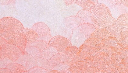 Fototapeta premium 優美な和風イメージの背景素材（春、ピンクと白）