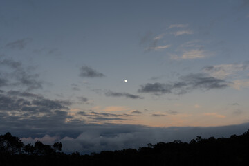 full moon in the sky