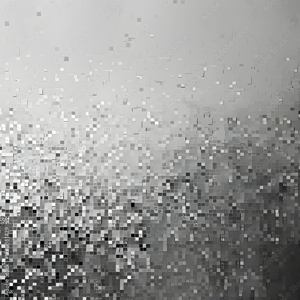 Poster abstract grayscale texture with a gradient effect, resembling fog or mist in a serene environment