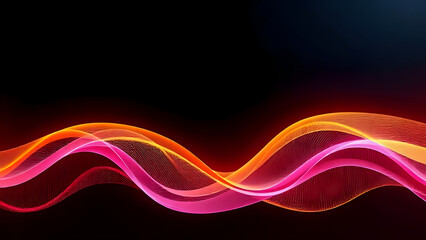 Abstract wave background.