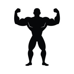 Fototapeta premium silhouette of a man