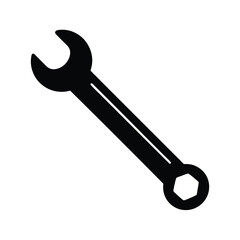 wrench isolated on white background