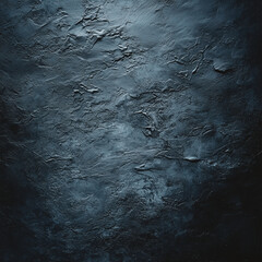 Fototapeta premium Abstract textured wall in deep shades of blue and black, showcasing a blend of colors and patterns