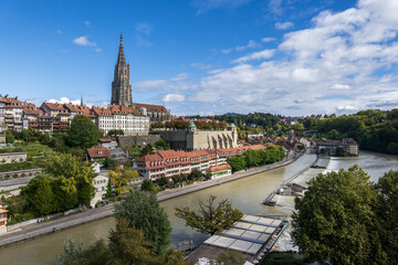 City Skyline Of Bern In Switzerland