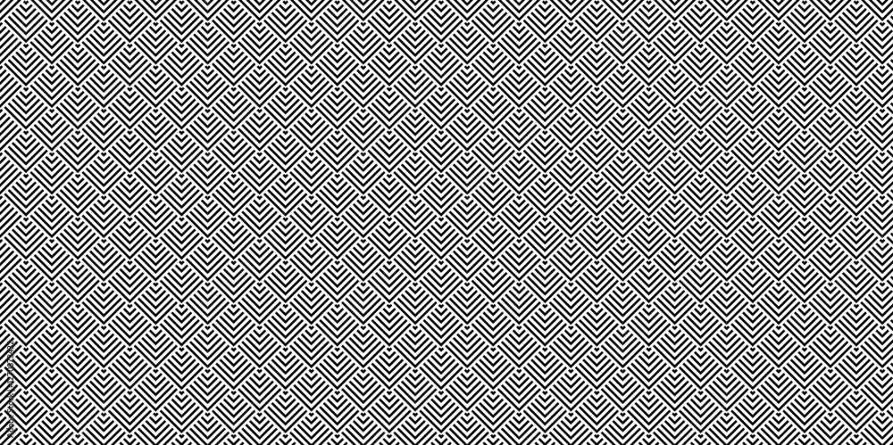 Poster metal texture background overlapping minimal diamond geometric abstract wave square line. black line