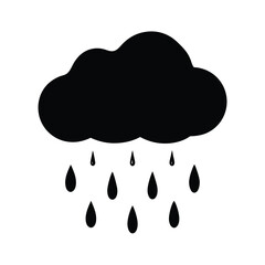 cloud with rain drops