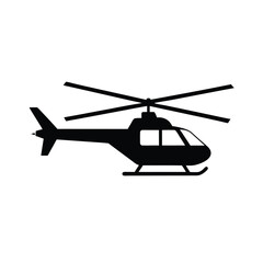 helicopter vector illustration