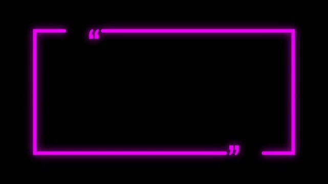 This engaging animation adds depth and intrigue to your visuals, captivating audiences and sparking curiosity quotes neon frame frame border animated frame border place adverbs