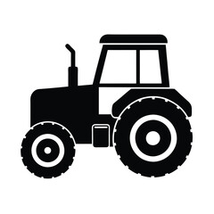 tractor isolated on white background