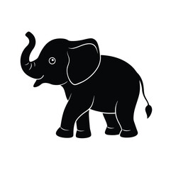 Elephant cartoon Vector Illustration