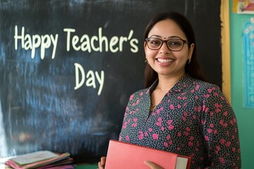 Indian Teachers and Indian students on Indian Teachers' Day