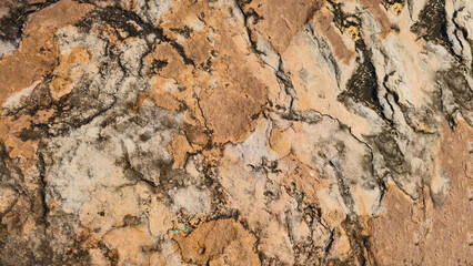 Large and wide background. Cracked stone texture
