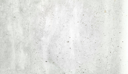 Obraz premium Large white grunge textured concrete wall background. The backdrop is a rough cement floor in gray tones.