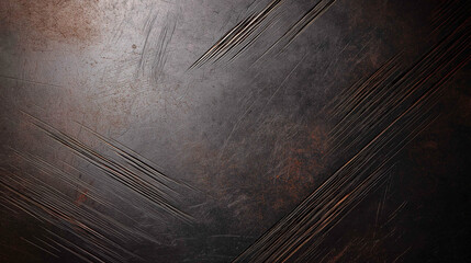 dark grunge style scratched metal texture with deep grooves and rugged appearance, perfect for backgrounds or design elements