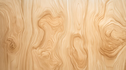 smooth sanded maple wood background with light cream tones, showcasing natural patterns and textures that evoke warmth and elegance