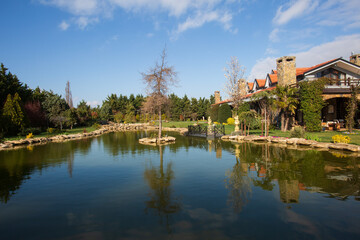 Garden, pool and architectural images