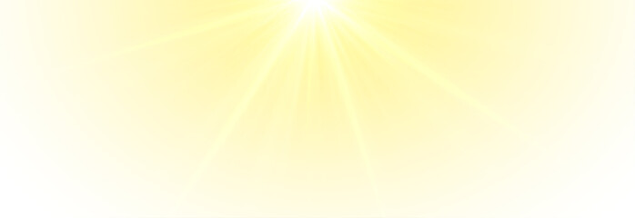 Fototapeta premium PNG Luminous Golden Rays – Soft Sunlight Cascading from the Sky, Spreading Warmth and Harmony, PNG Symbolizing a New Beginning, Spiritual Awakening, and an Atmosphere of Hope