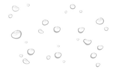 Realistic water drops. PNG drops, condensation on the window, transparent water drop. Abstract water drops, bubbles on transparent background, digital liquid design, Stock royalty free