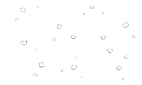 Realistic water drops. PNG drops, condensation on the window, transparent water drop. Abstract water drops, bubbles on transparent background, digital liquid design, Stock royalty free