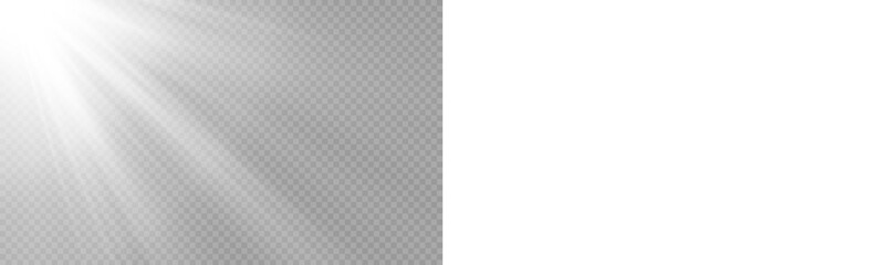 PNG transparent sunlight special lens flare light effect. Stock royalty free PNG image.
