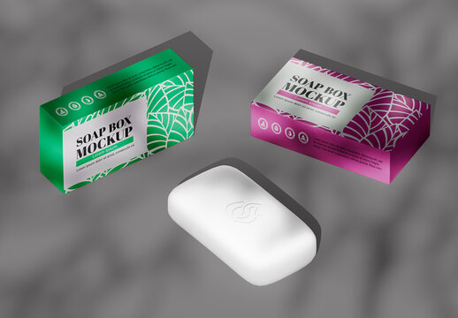 Soap Bar with Two Differents Boxes