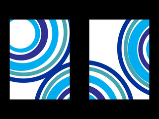 Colorful background. Vector illustration. Fun abstract circle pattern retro design, party, technology and carnival background.