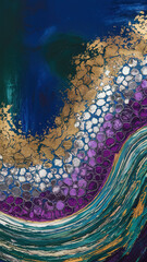 hires Abstract seamless pattern Marble material texture with different designs and types
