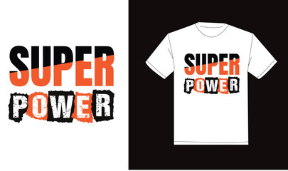  Typography, modern, creative, classic t-shirt design. Illustrator graphics design. Editable template t-shirt design.