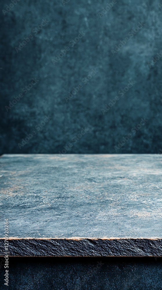 Poster a textured dark surface with a subtle sheen, ideal for displaying products or as a backdrop in photo