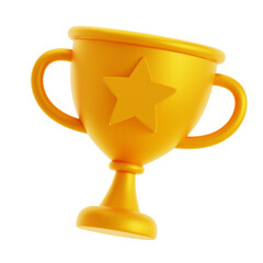 trophy 3D Illustration