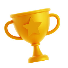 trophy 3D Illustration