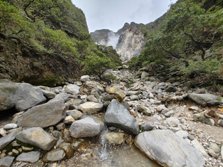 rocks in the mountains