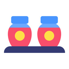 CondimentSet Vector Design Icon Style