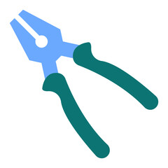 Pliers Vector Design Icon Style