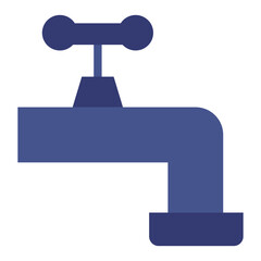 Faucet Vector Design Icon Style