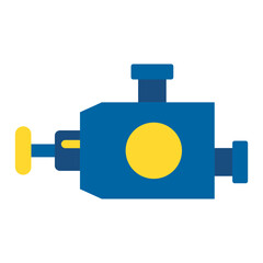 Car Engine Vector Design Icon Style