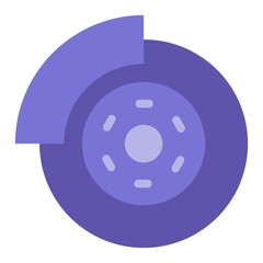 Brake Vector Design Icon Style