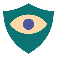 Vision Insurance Vector Design Icon Style