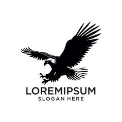 Fototapeta premium Eagle icon, Eagle Design Vector, Eagle Icon Picture,