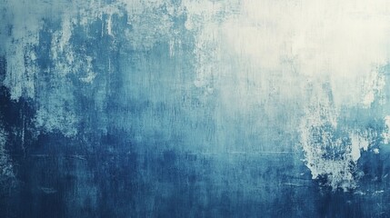 Obraz premium Abstract blue background, grunge texture, distressed blue wall art, artistic blue backdrop