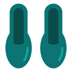 Dance Shoes Vector Design Icon Style © Circlon